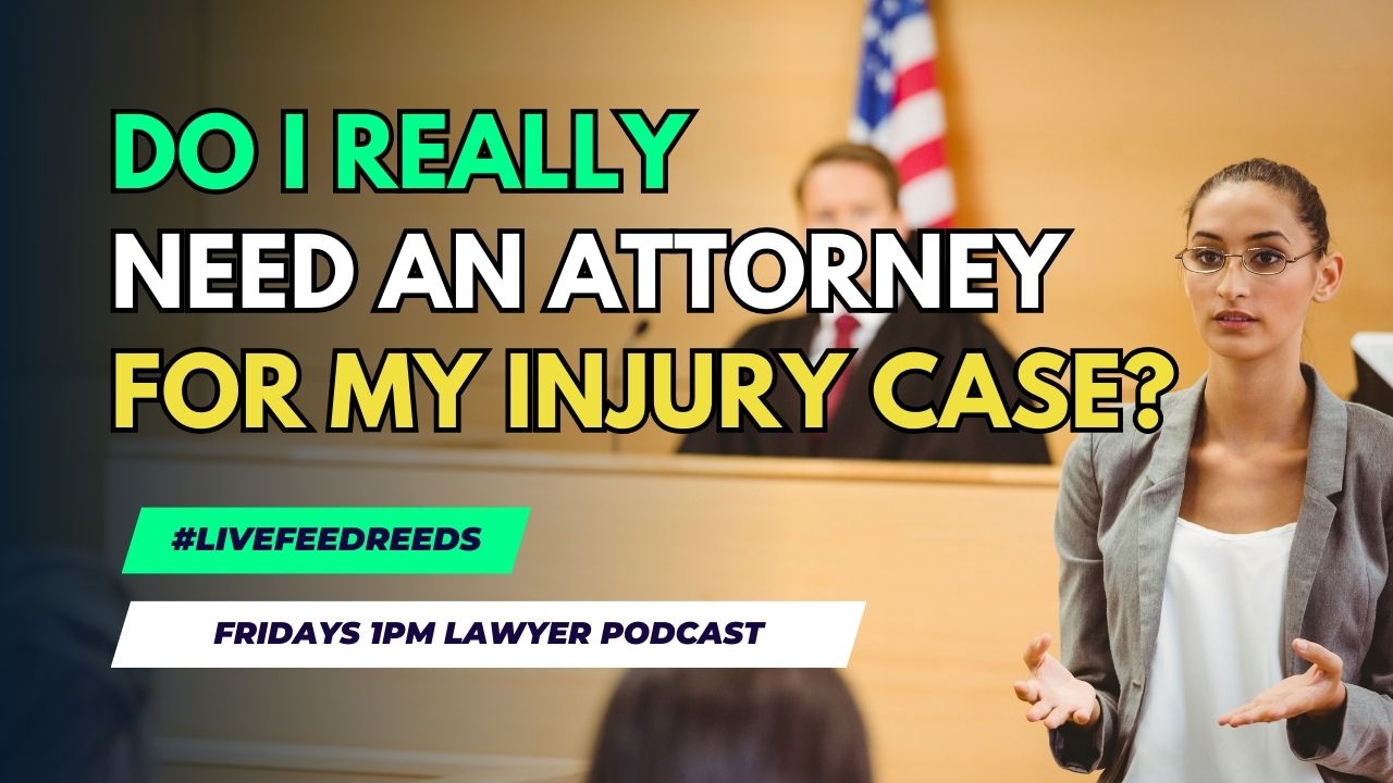 Woman lawyer in a trial