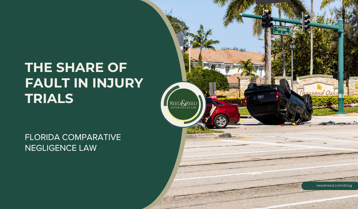 The Share of Fault in Injury Trials